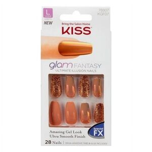 •Glam Fantasy• Long Length Press On Nails by KISS